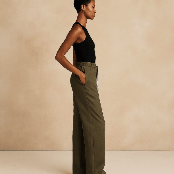 Aurelia™ High Waist Wide Leg Loose Fit Trousers - Image 6