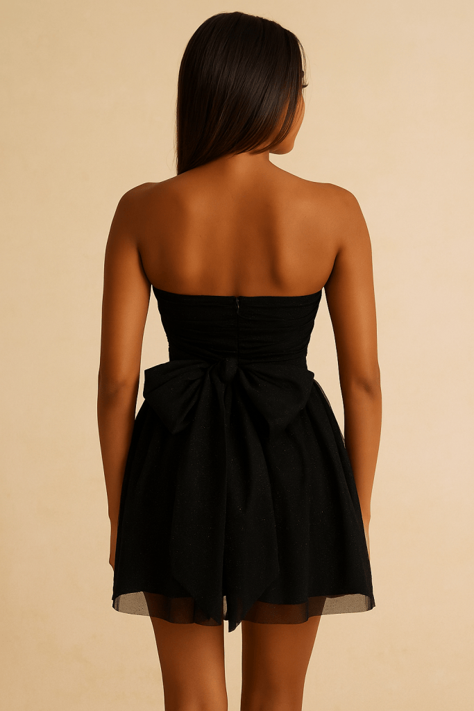 Stella™ Sequin Strapless Pleated Mini Dress