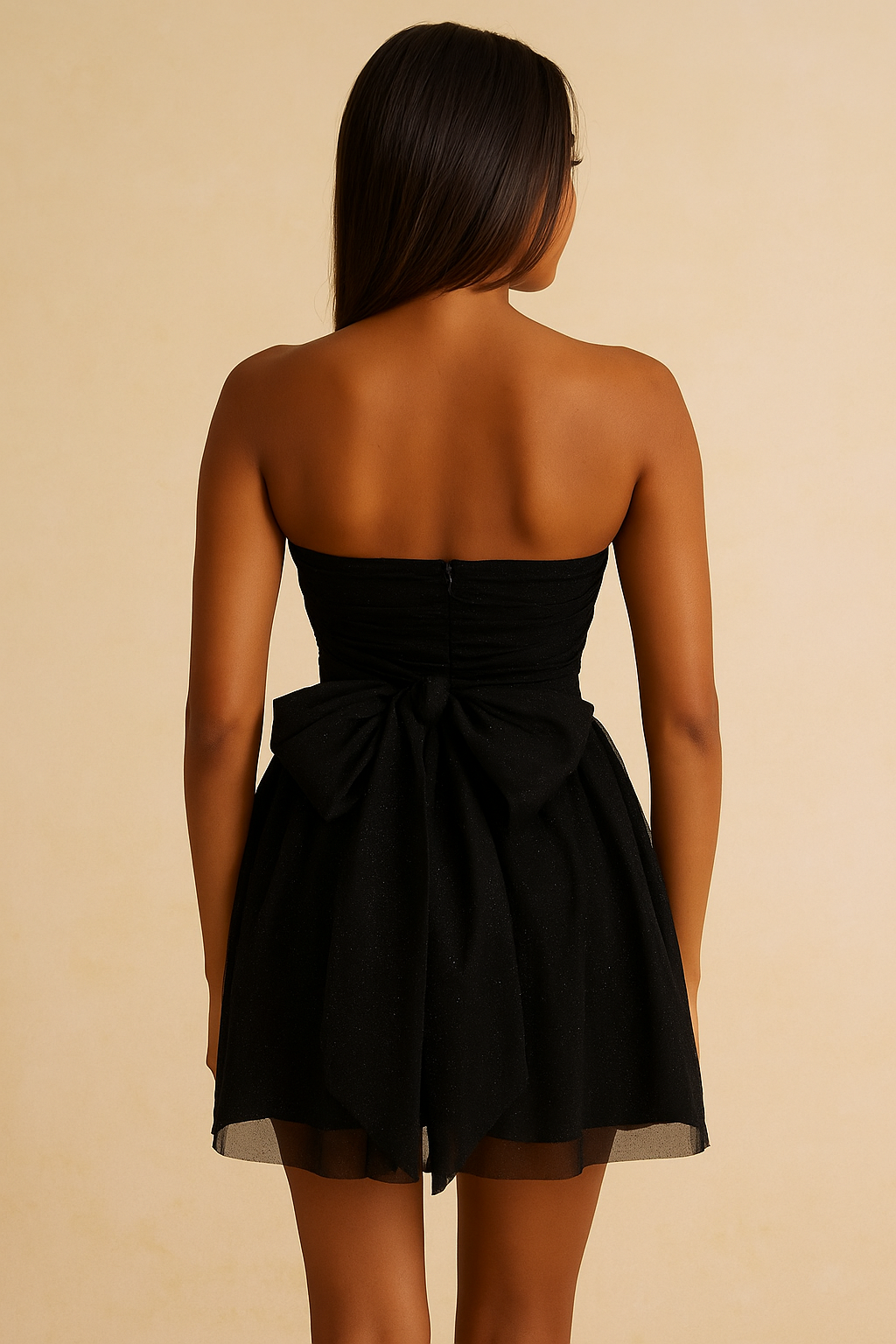 Stella™ Sequin Strapless Pleated Mini Dress - Image 4