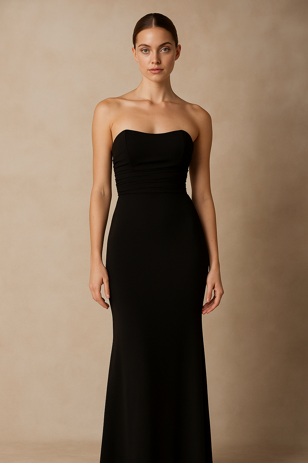 Selena™ Backless Lace-Up Maxi Dress - Image 1