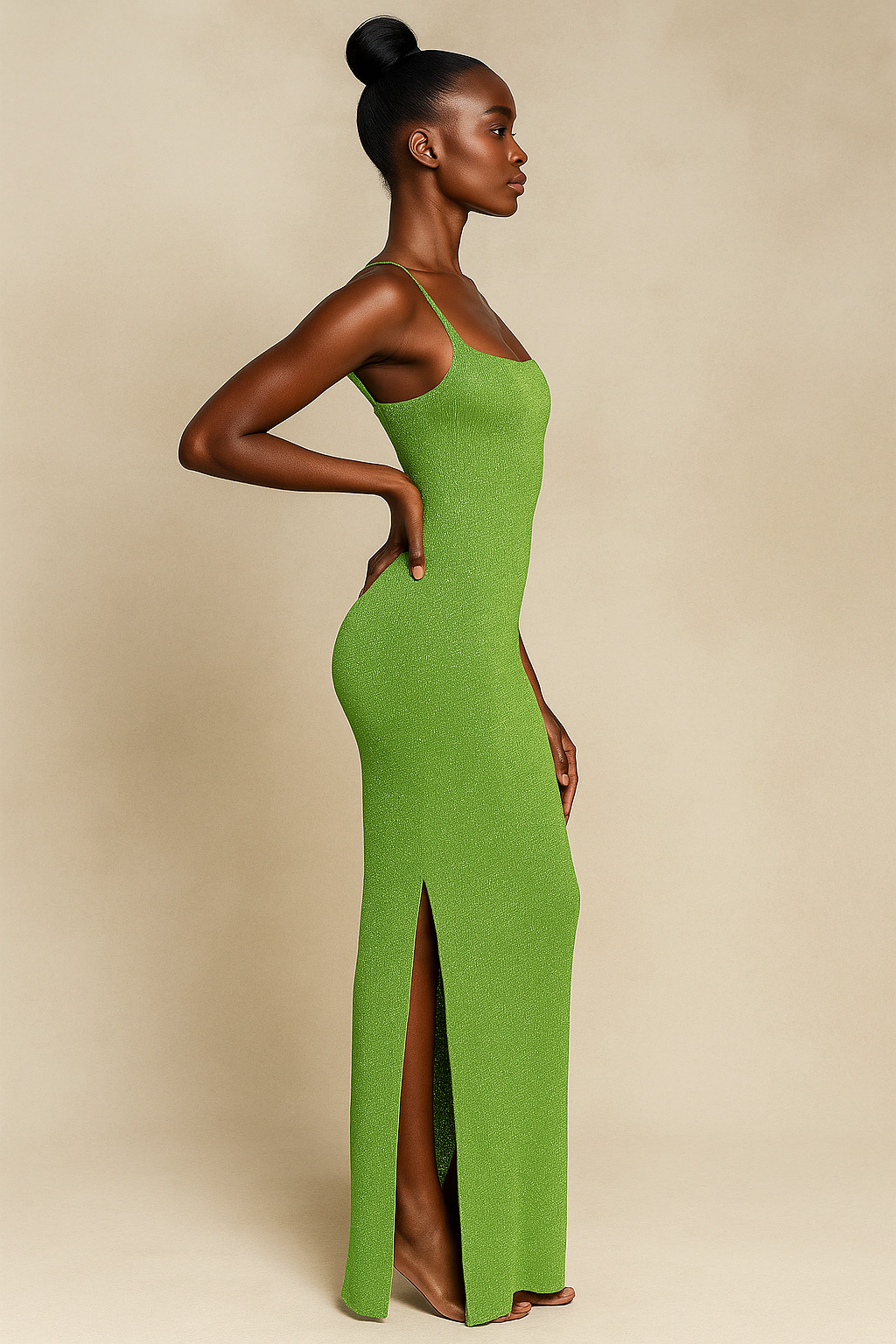 Aveline™ Sleeveless Backless Side Slit Maxi Dress - Image 2
