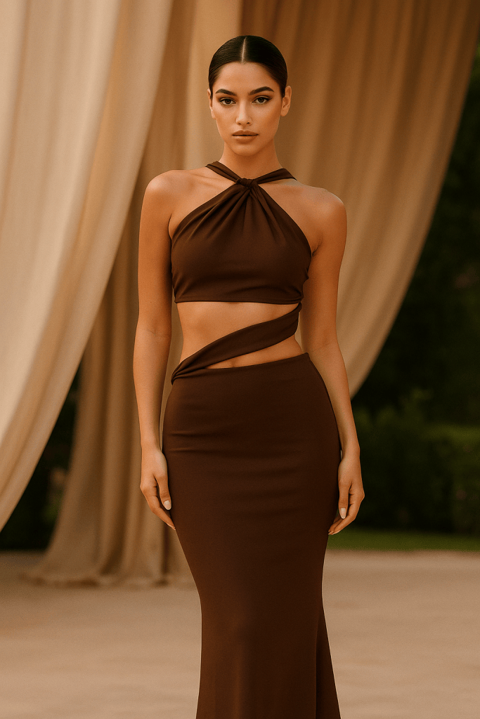 Aurelia™ Crosswrap Cutout Maxi Dress