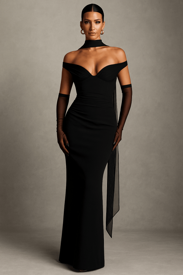 Maravilla™ Off-Shoulder Backless Maxi Dress - Image 2