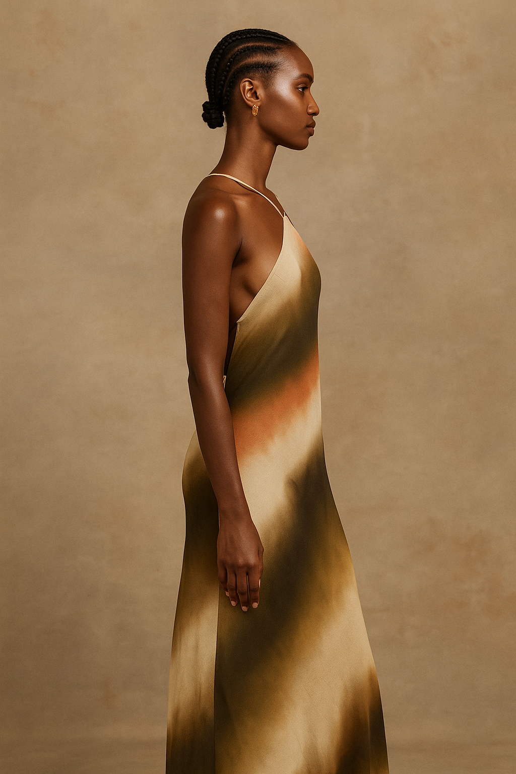 Aurelia™ Halter-Backless Elegant Midi Dress - Image 2