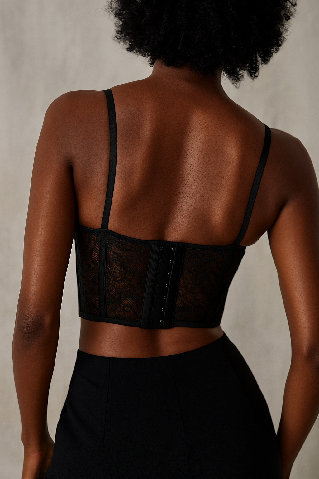 Valencia™ Semi-Transparent Mesh Push Up Bralette – Corset Bustier Vest Top - Image 3