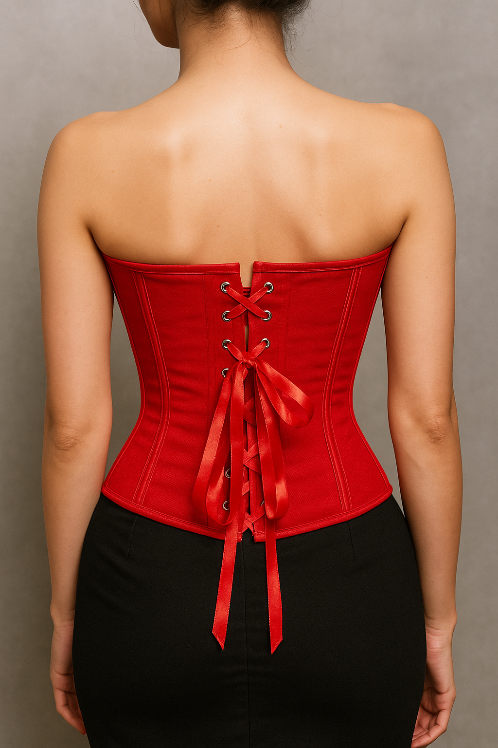 Isolde™ Corset Top – Vintage Slimming Shapewear Bustier - Image 3