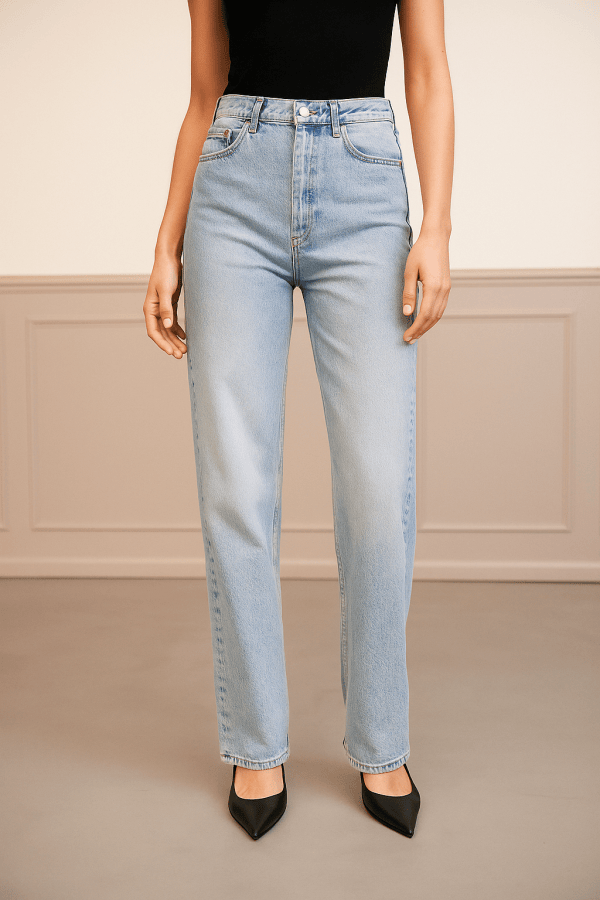 Isadora™ Vintage Pocket Ripped Denim Jeans - Image 4