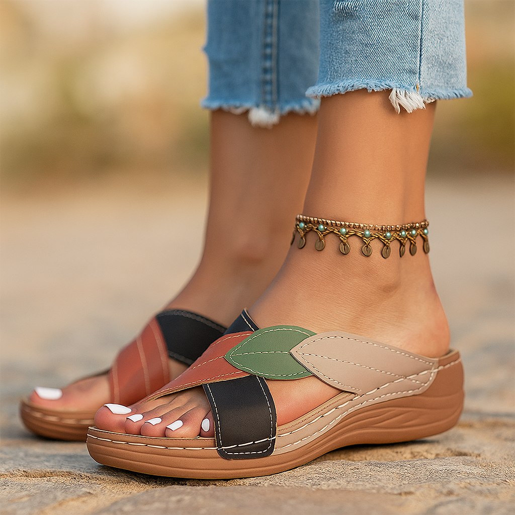 Elara™ Comfort Wedge Sandals - Image 2
