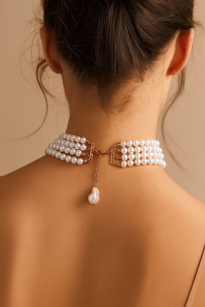 Celeste™ Layered Pearl Choker