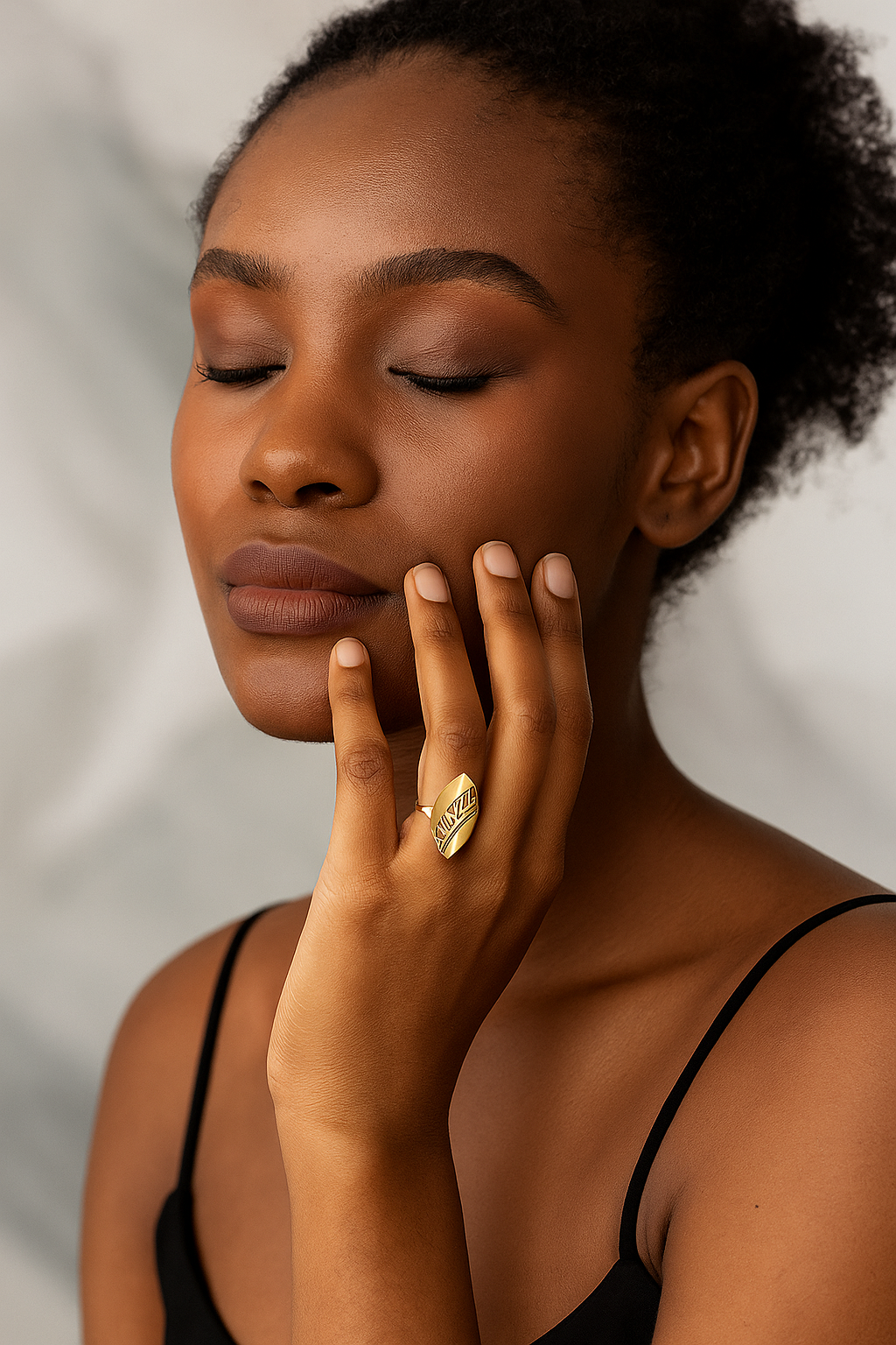 Novara™ Skyrim-Inspired Gold Ring - Image 1