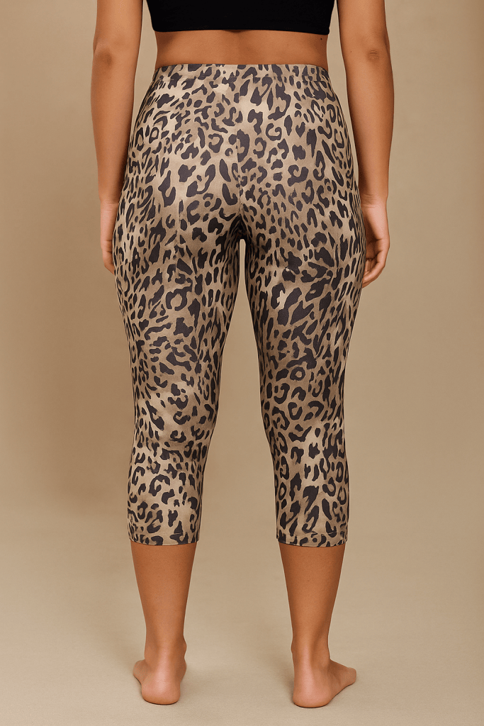 Serenya™ Leopard Print 3/4 Leggings