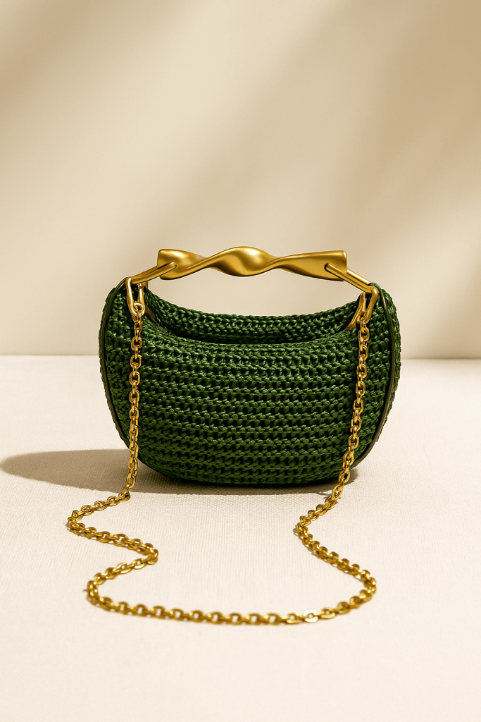 Aurelia™ Half Moon Woven Bag
