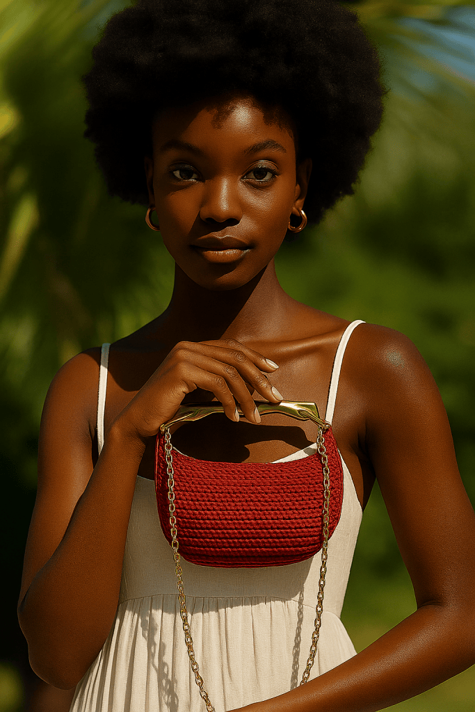 Aurelia™ Half Moon Woven Bag