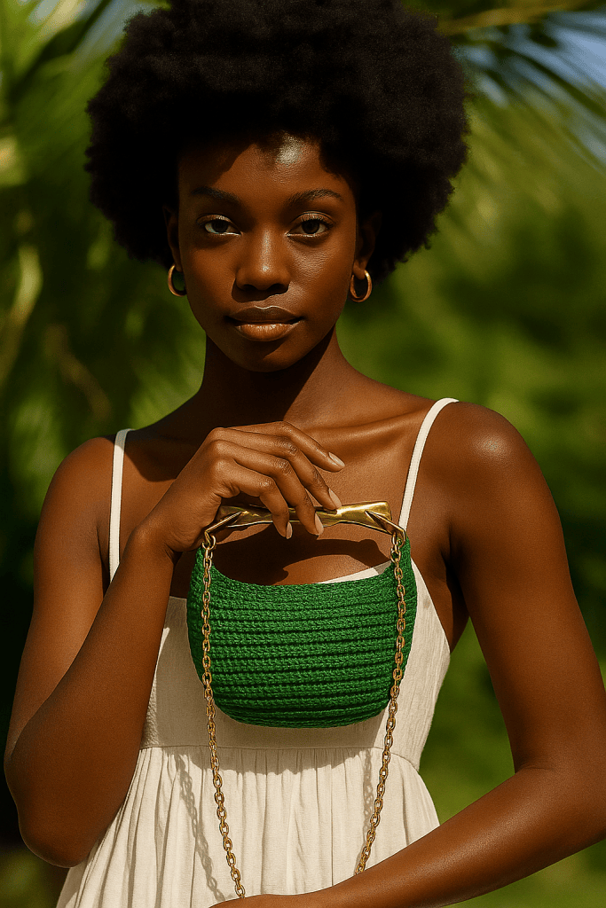 Aurelia™ Half Moon Woven Bag