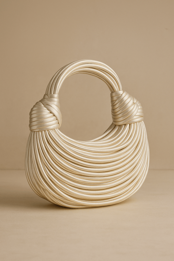 AuréaKnot™ Gold Handwoven Bag - Image 4