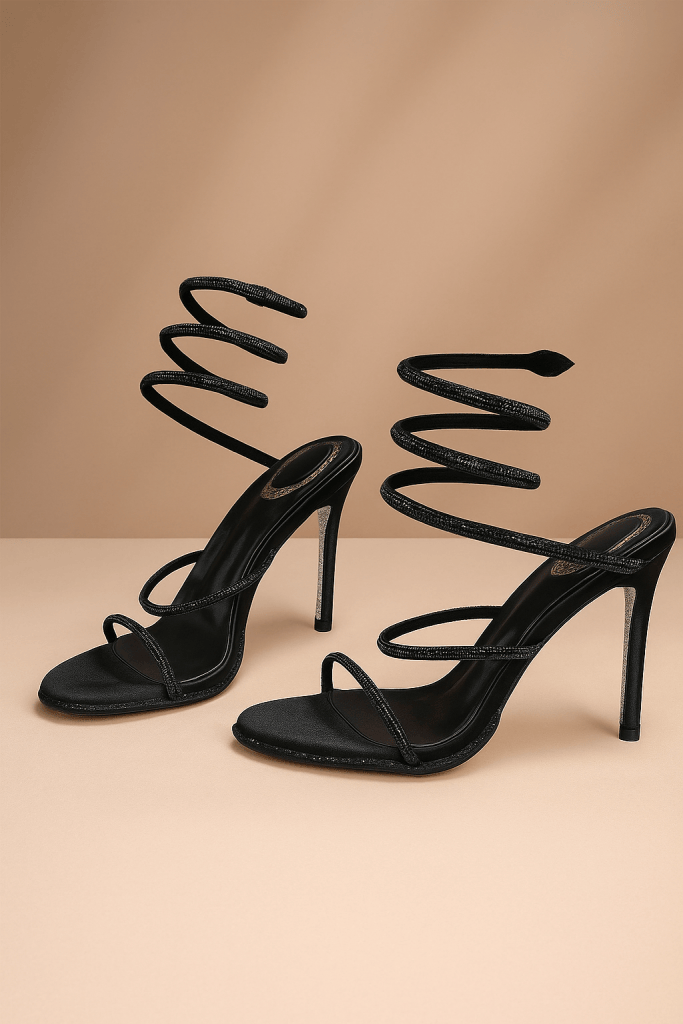 Celina™ Carbonado Diamond Strap Heels