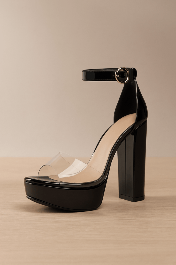 LunaStrut™ Platform Ankle Strap Heels - Image 2