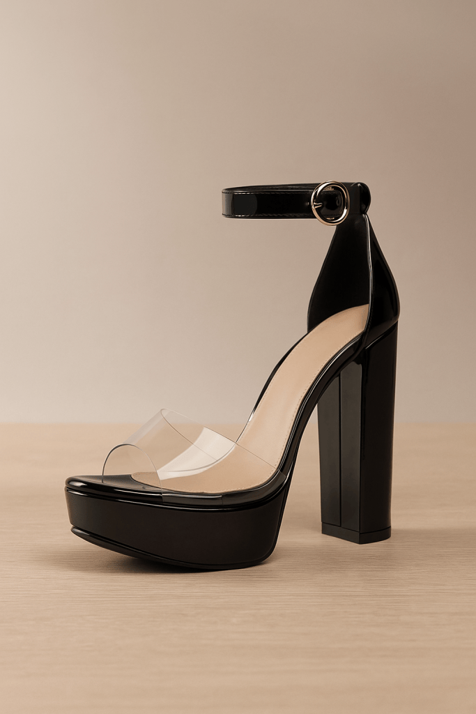 LunaStrut™ Platform Ankle Strap Heels