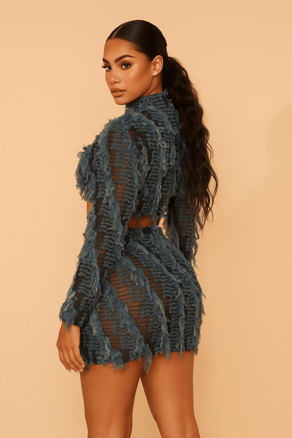 Isadora™ Patchwork Crop Top & Skirt Set - Image 6