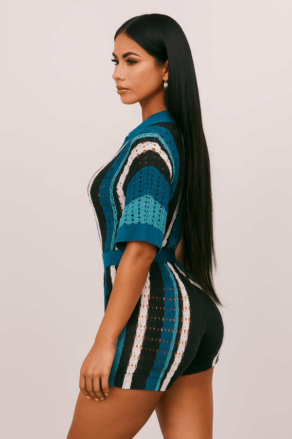 Aurelia™ Knit Shirt & Short Set - Image 2