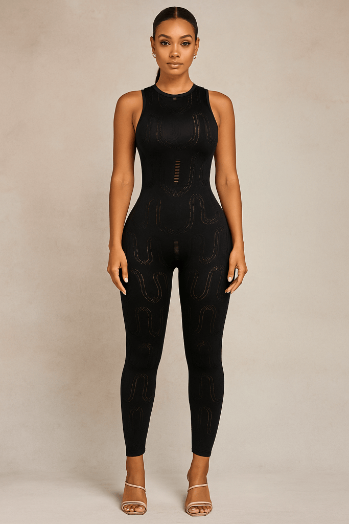Celestia™ Sleeveless Backless Cutout Jumpsuit