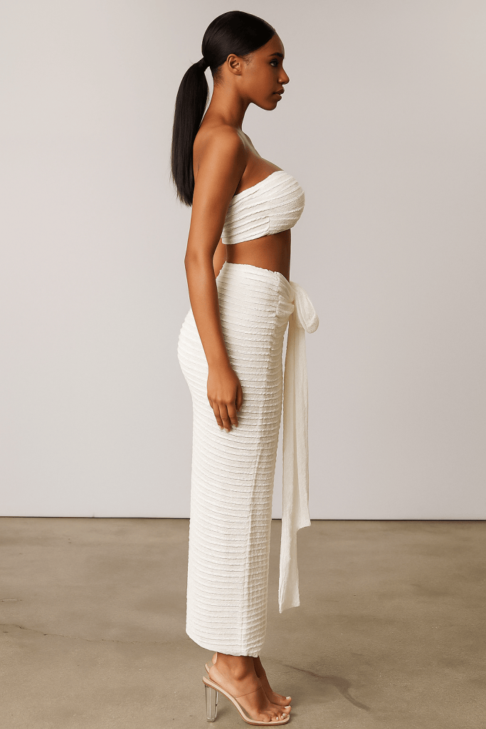 Serenya™ Strapless Top & Bandage Skirt Set