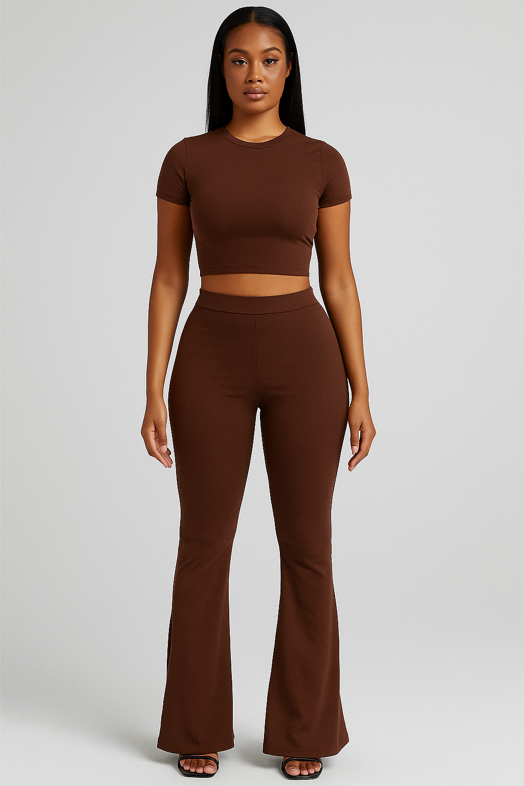 ProbyVC™ Crop Top & Flare Pants Set - Image 4
