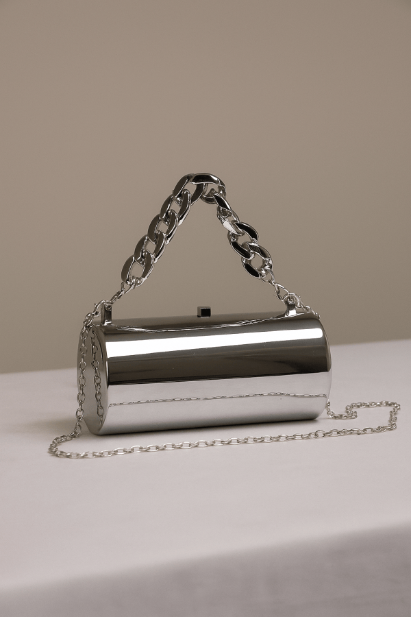 Serenya™ Cylinder Clutch Bag - Image 3