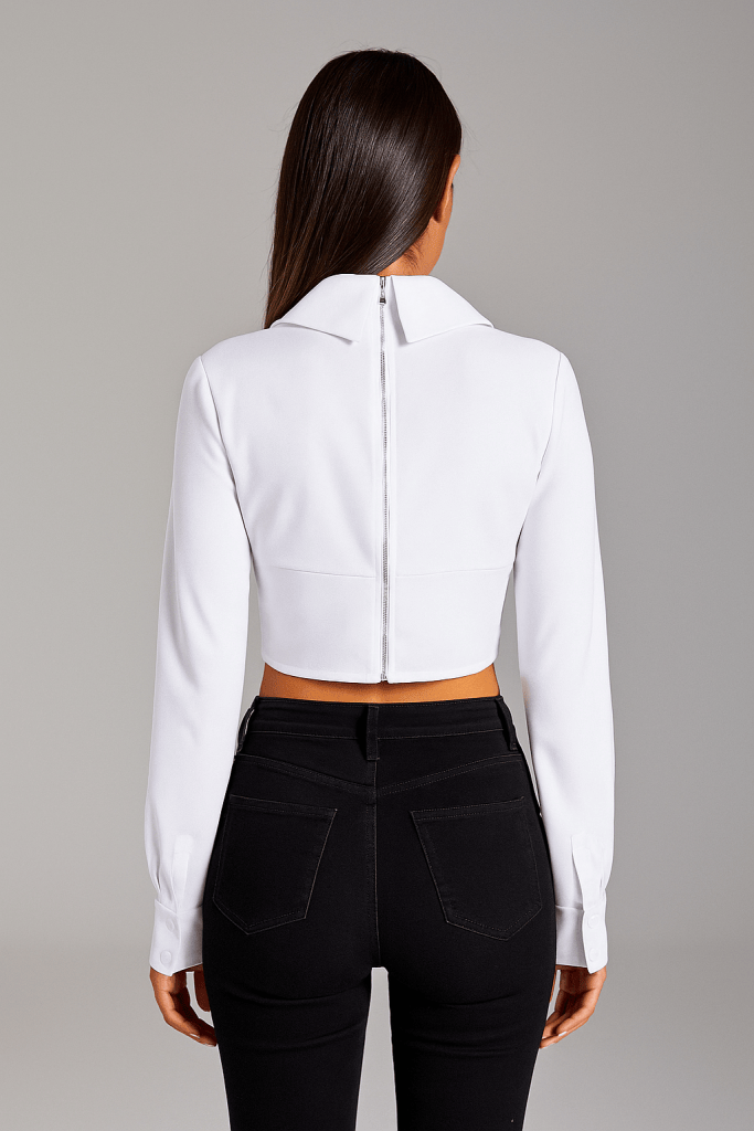 Aurelia™ Deep Neck Long Sleeve Shirt