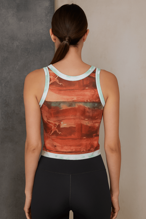 Serenya™ Gradient Print Tank Top - Image 3