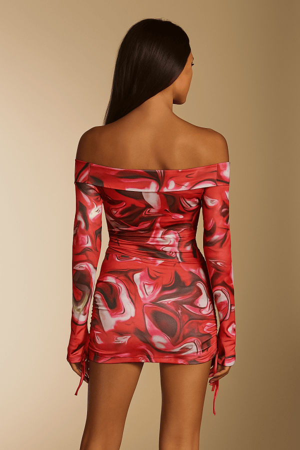 Aurelia™ Long Sleeve Cut Out Top & Skirt Set - Image 3