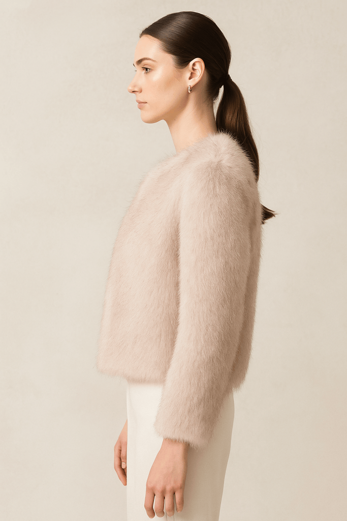 Isadora™ Cropped Fur Coat