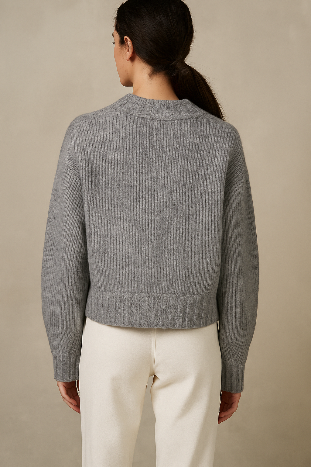 Celina™ Knit Zipper Cardigan - Image 4