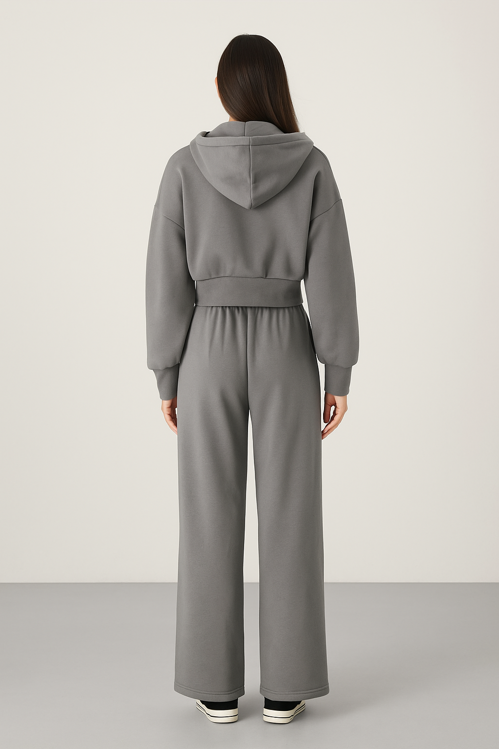 ProbyVC™ Cropped Zipper Hoodie & Joggers Set - Image 5