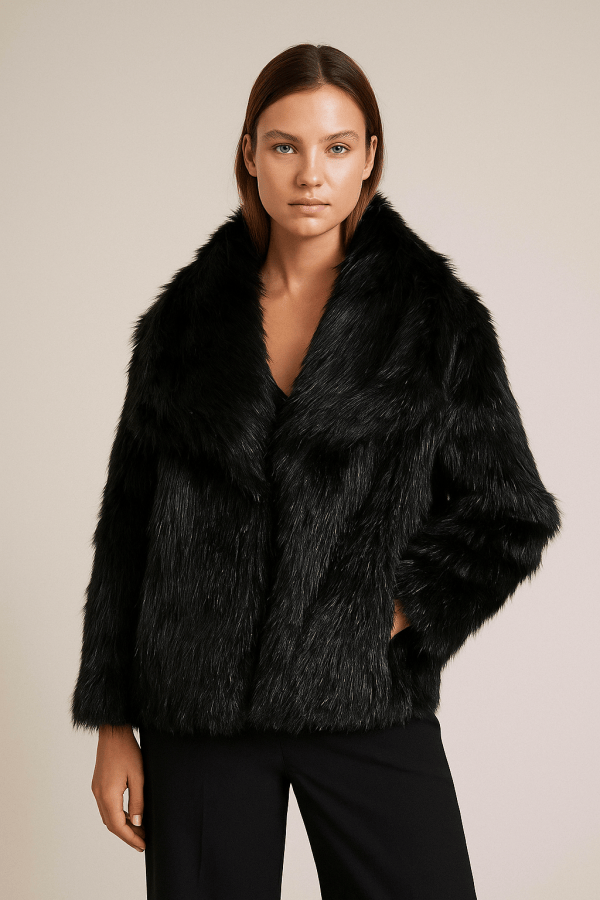 Serenya™ Fur Detail Coat - Image 2