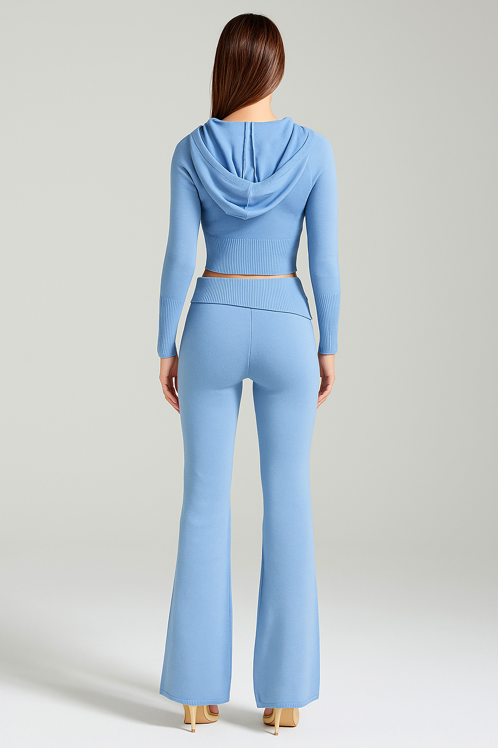 Valoria™ Cropped Hoodie & Jogger Set - Image 5
