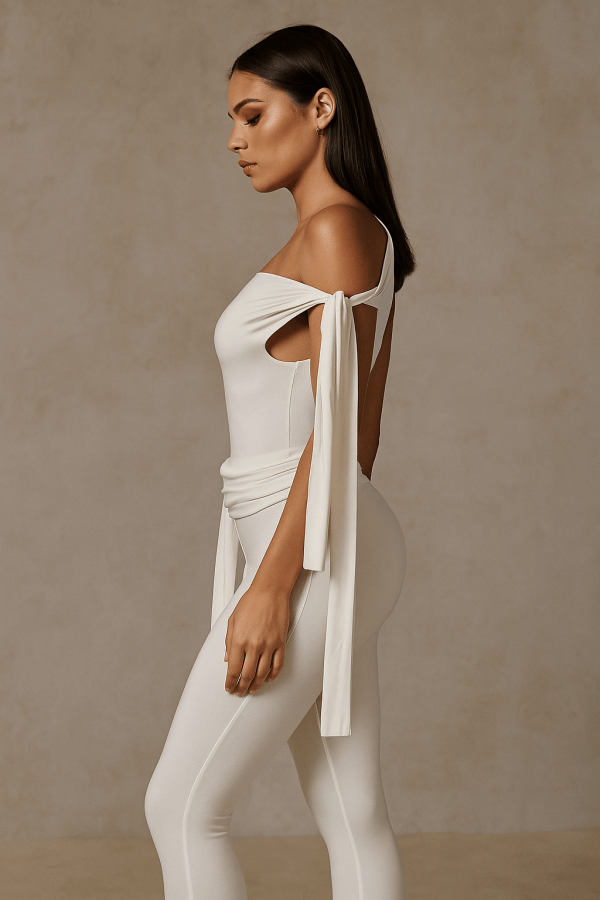 Amarisse™ One Shoulder Top & Pants Set - Image 3