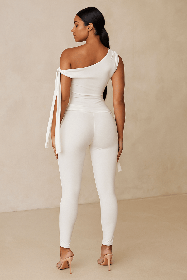 Amarisse™ One Shoulder Top & Pants Set - Image 4