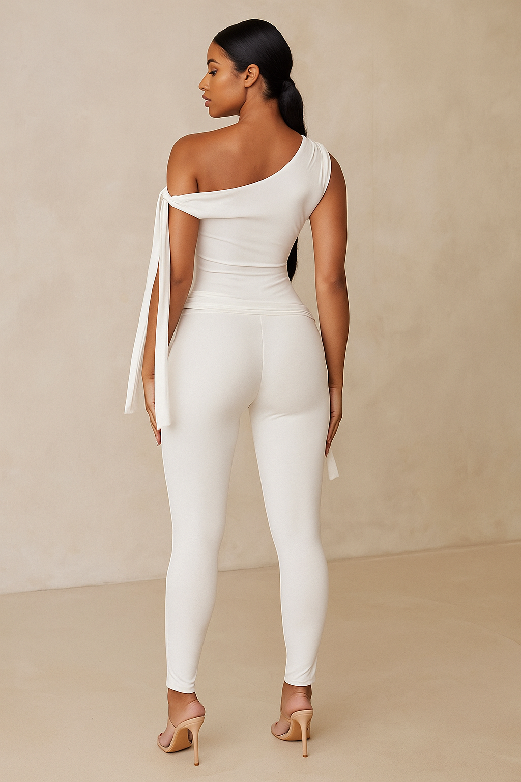 Amarisse™ One Shoulder Top & Pants Set - Image 4