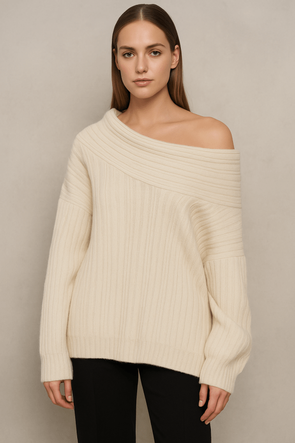 Veyra™ Off-Shoulder Oversized Sweater