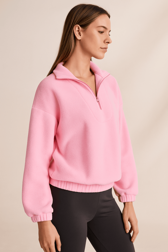 Melisandre™ Pullover Zipper Fleece Sweater