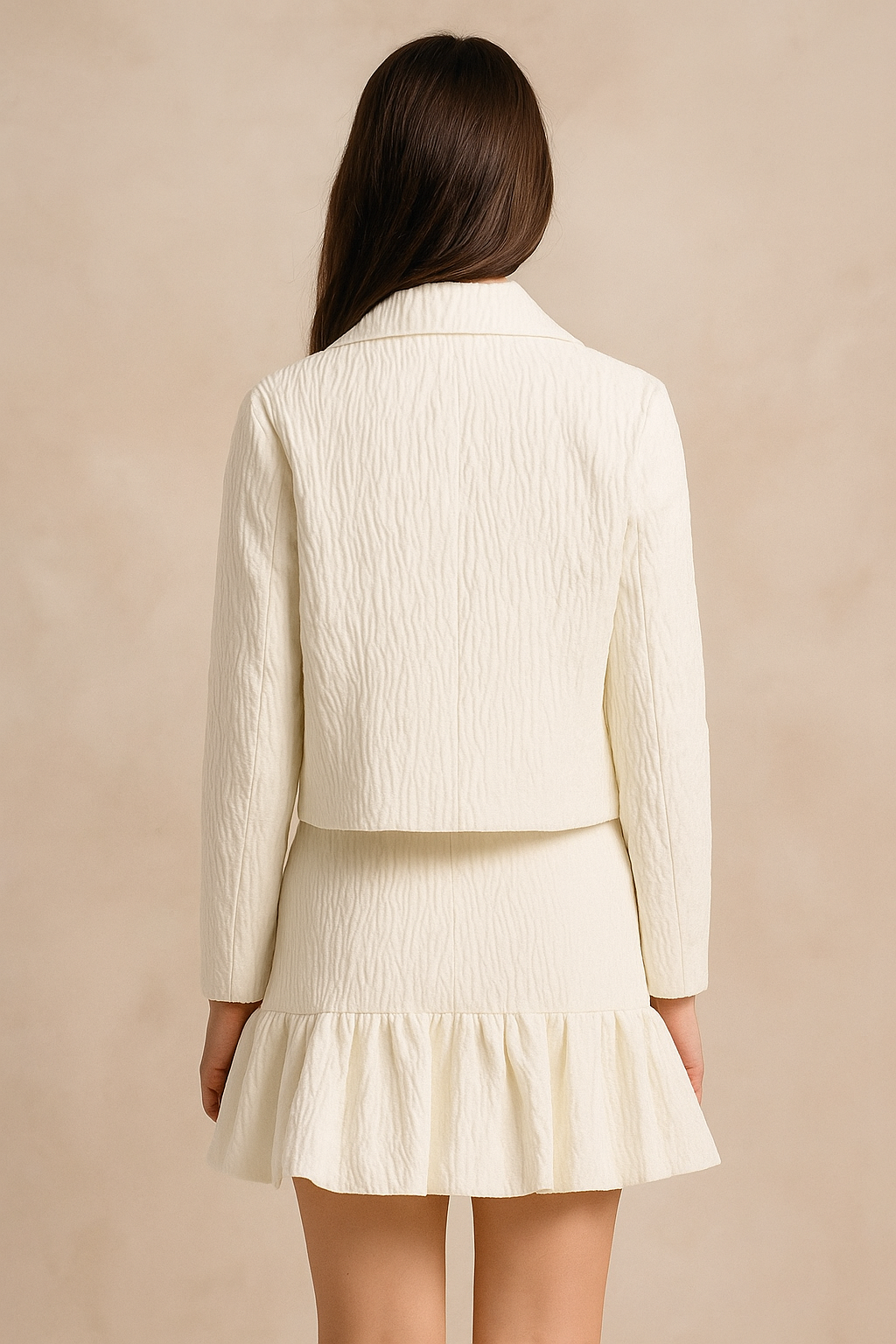 Thessia™ Blazer Shirt & Skirt Set - Image 4
