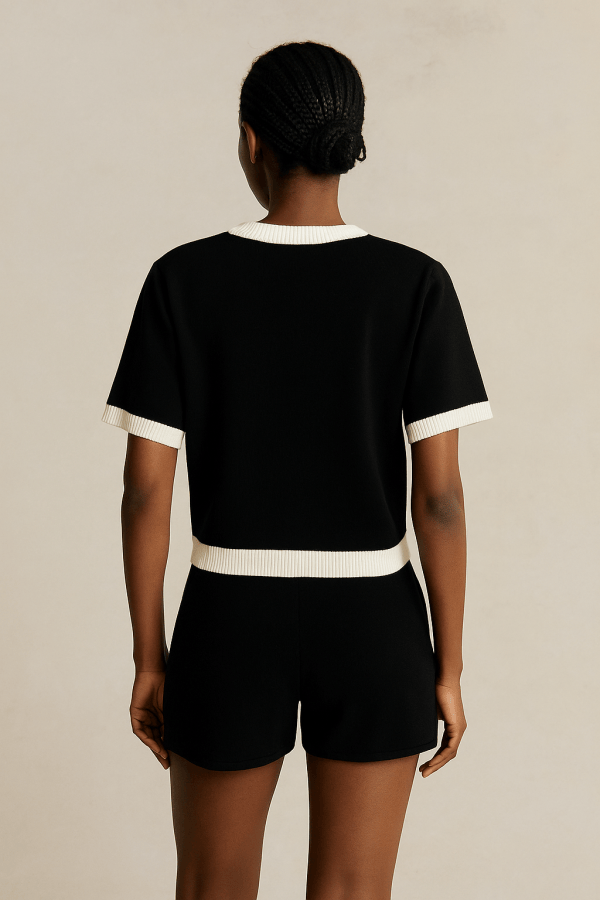 Lunara™ Knitted Button Down Cardigan - Image 3