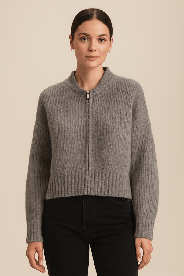 Corvina™ Long Sleeve Zipper Sweater