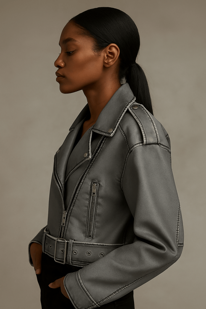 Veyra™ Vintage Washed Leather Jacket
