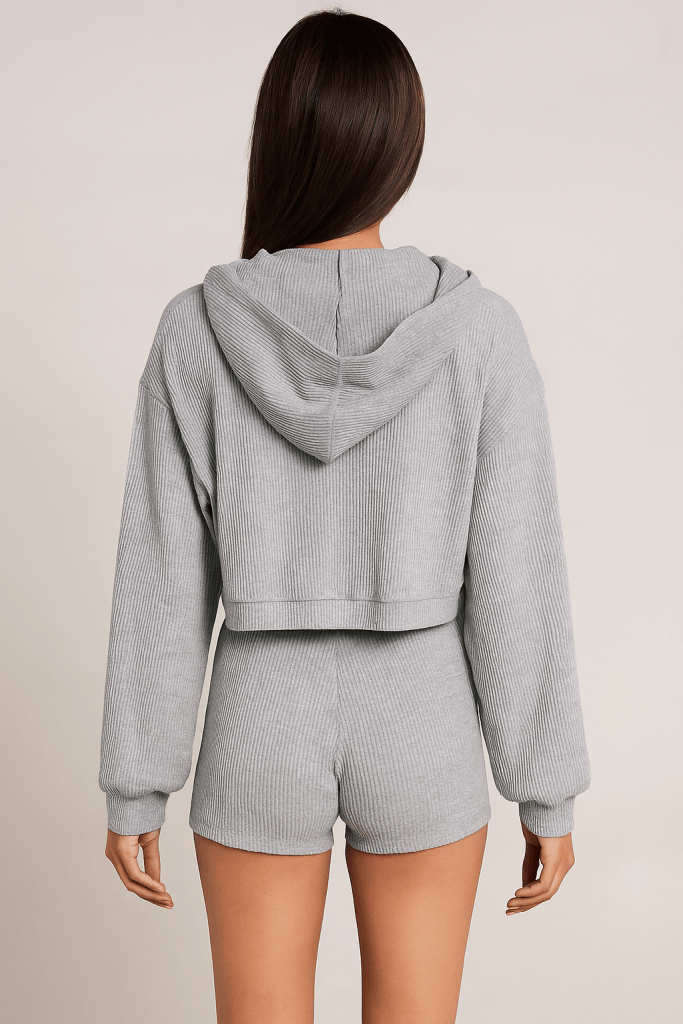 Lunara™ Bralette, Shorts & Cardigan Set