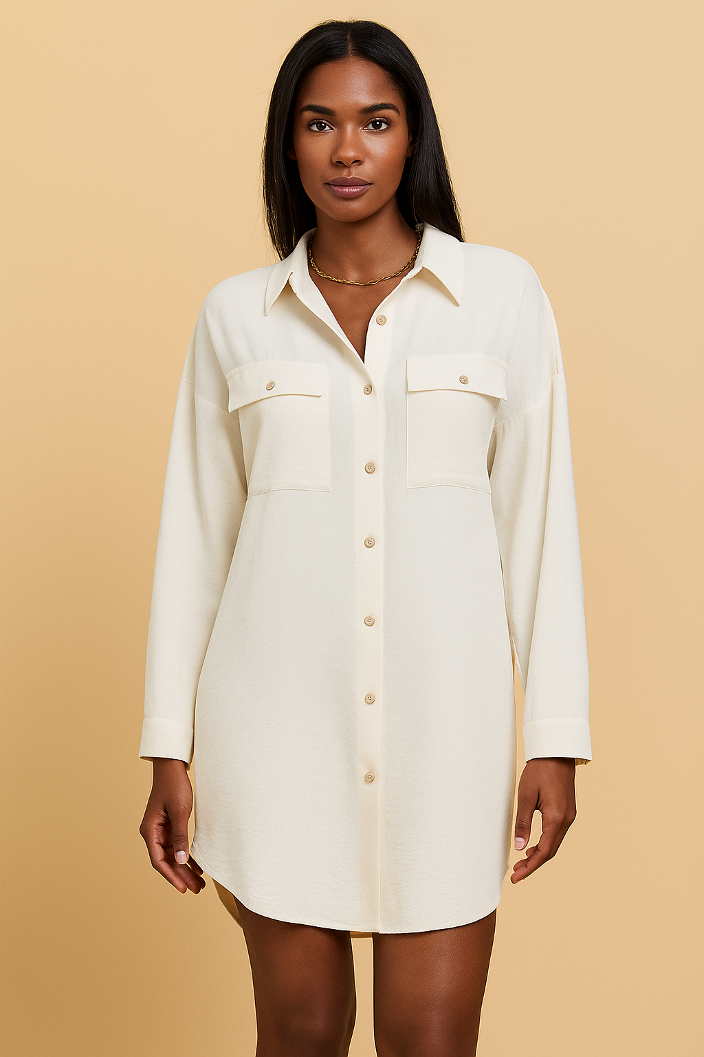 Melisandre™ Smock Loose Shirt - Image 1