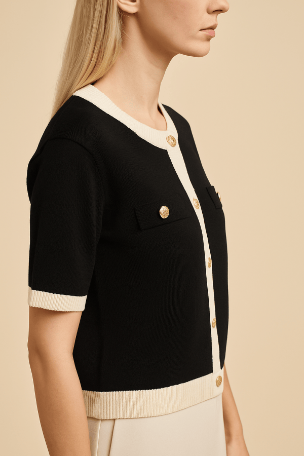Vogue Charme™ Knitted Sweater - Image 4