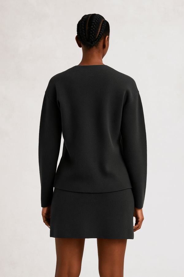 Veyra™ Knit Cardigan & Mini Skirt Set - Image 4