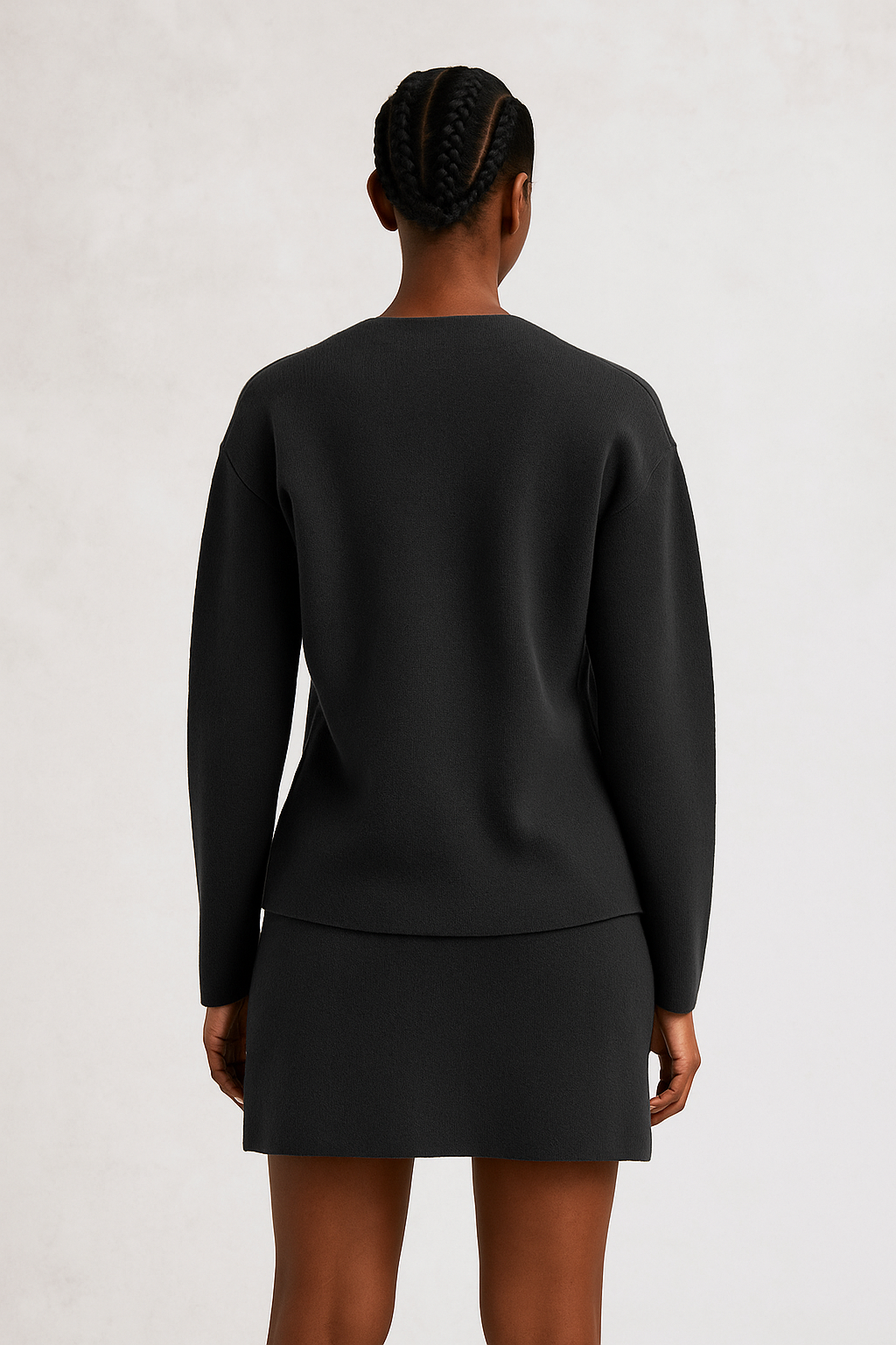 Veyra™ Knit Cardigan & Mini Skirt Set - Image 4